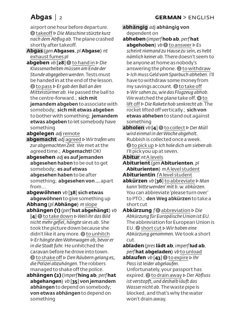 Collins German School Dictionary - фото 3