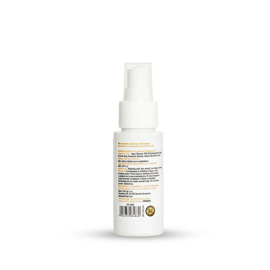 Інтимний спрей-лубрикант для чоловіків MyLove Man Extreme Potency Med Spray 50 мл - фото 7