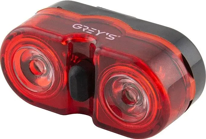 Велосипедний задній ліхтар Grey's LED 3 режими 30 х 30 х 70 мм 1 шт (GR11160) - фото 2