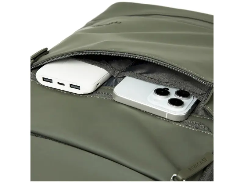 Рюкзак міський RIVACASE 7856 Olive Green - фото 6