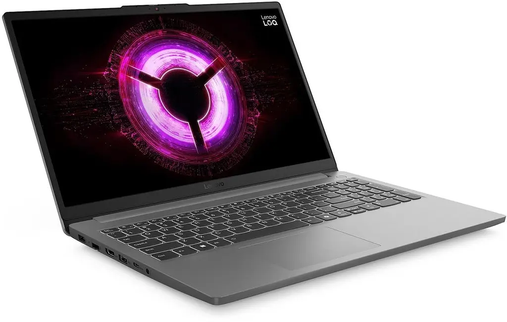 Ноутбук Lenovo 15.6 LOQ 15ARP10E 1920x1080 IPS 144Hz/Ryzen 7 7735HS/16GB/512SSD/RTX 4050 6GB/NOGRAVING/W11H/Gray (83S00000US) - фото 4