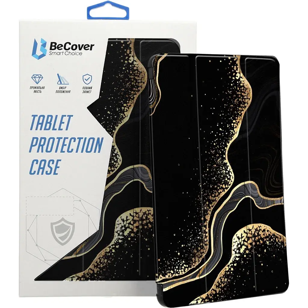 Чохол до планшета BeCover Smart Case Apple iPad Air 11" M2/M3 (2024/2025) Black Abstraction (711598)