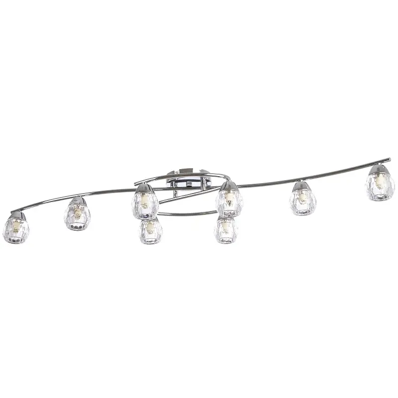 Люстра стельова Brille галогенна G9 40W CH (BR01105C/8) - фото 7