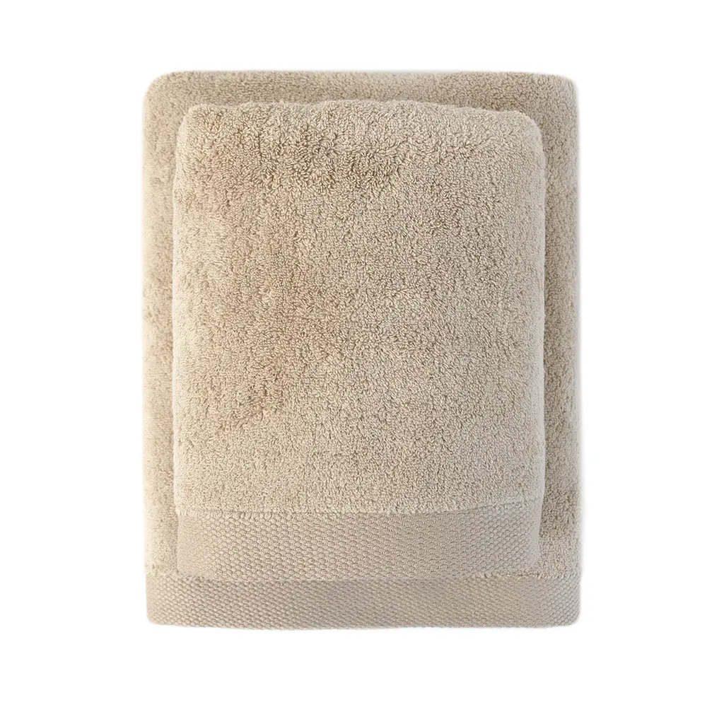 Рушник Lotus Home Готель Premium - Microcotton Kahve 90x150 550 г/м² - фото 4