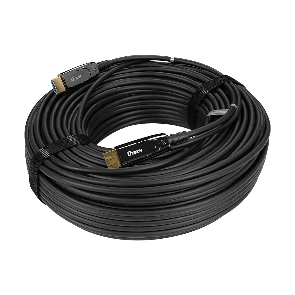 Кабель оптичний HDMI 2.1 30m Dtech DT-HOF8030 (74-00104) - фото 3