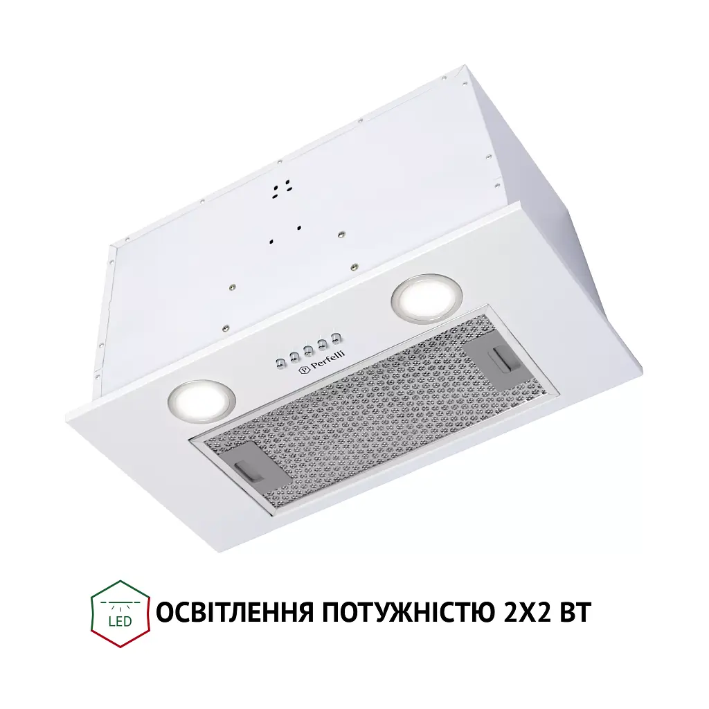 Витяжка повновбудована Perfelli BI 5652 WH 1000 LED - фото 6