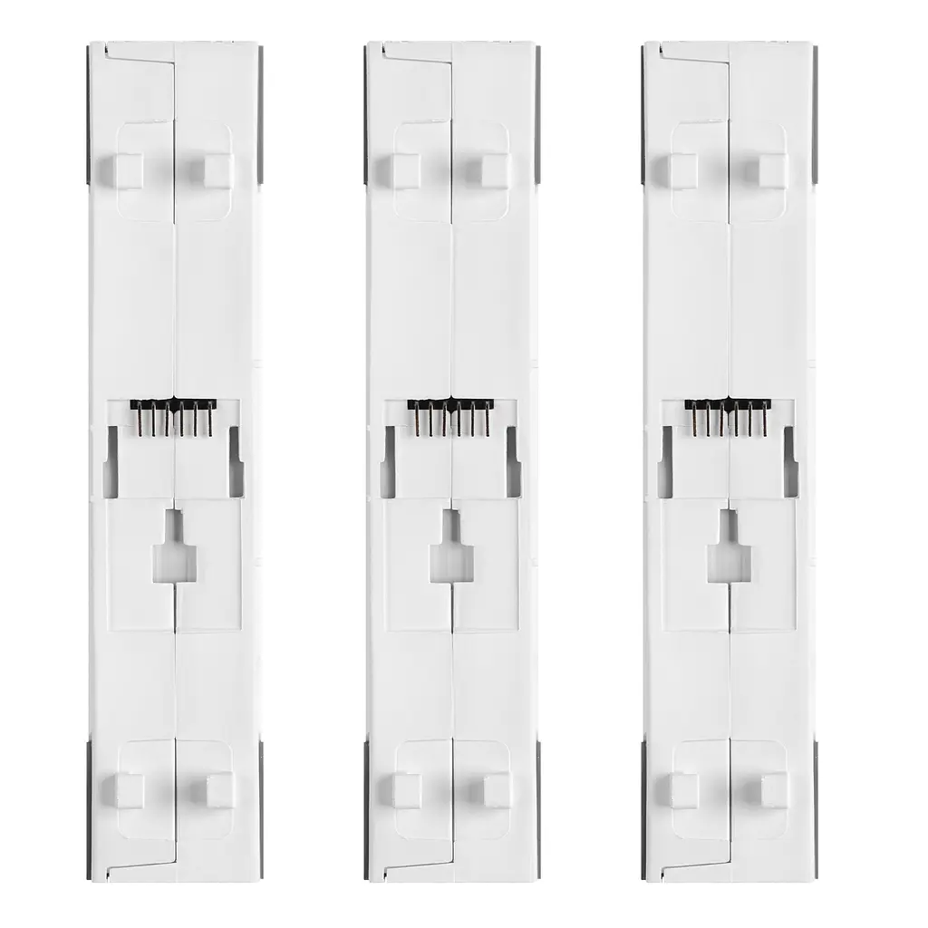2E Gaming Корпусный вентилятор Air Cool ACF120MB-ARGB, 3x120мм, 2000rpm, 4pin PWM +5VARGB, 20.5dBa, белый - фото 9