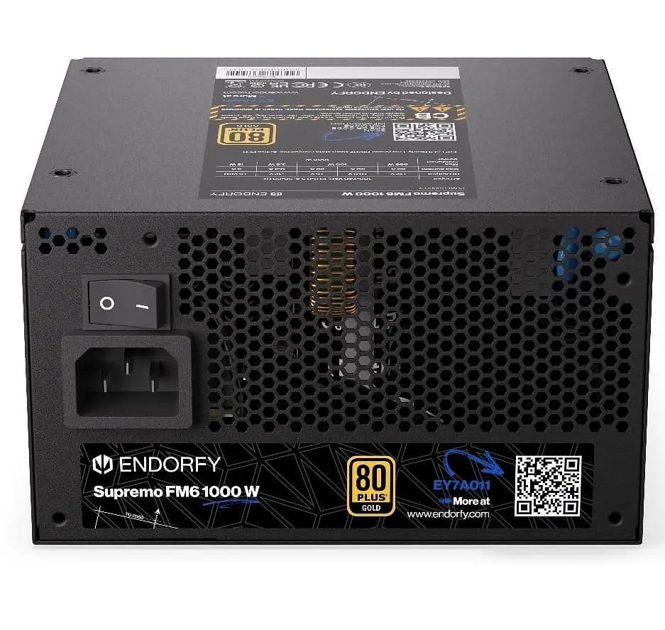 Блок живлення Endorfy Supremo FM6 1000W ATX 3.1 80+ Gold (EY7A011) U1 - фото 9