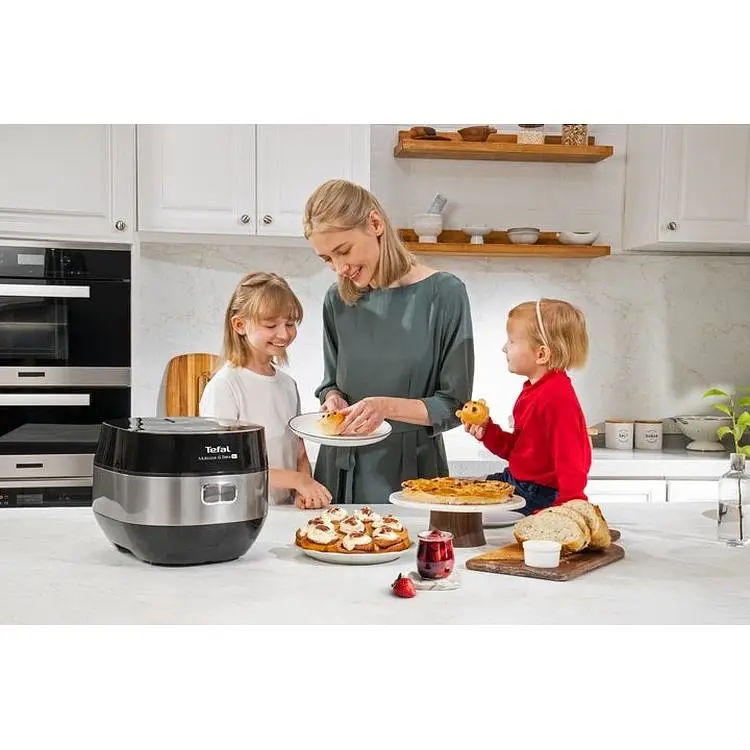 Мультиварка Tefal Multicook&Bake IH 1500 Вт чорна (RK908A34) - фото 19