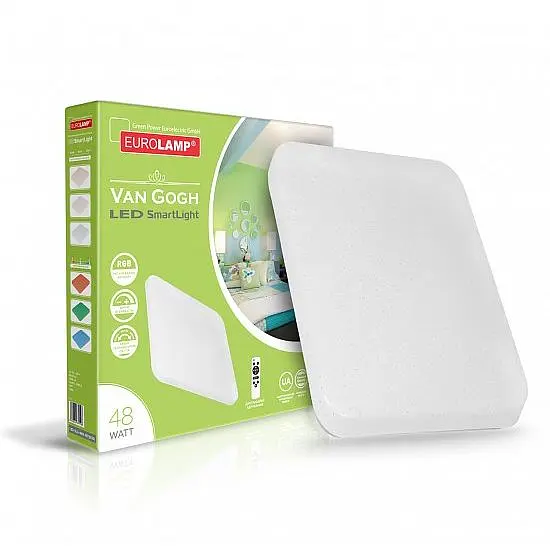 Світильник стельовий Eurolamp Smart light Van Gogh (LED-SLS-48W-N17(RGB)) - фото 2