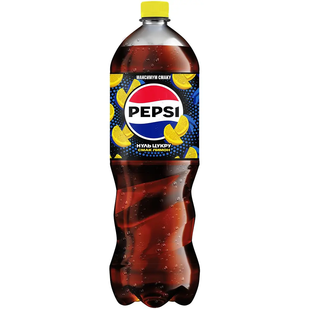 Напій безалкогольний Pepsi Лимон Zero сильногазований 1.75 л - фото 4