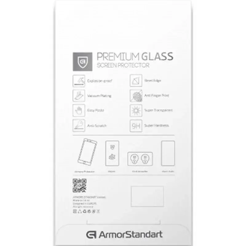 Скло захисне Armorstandart Icon Nokia 3.4 Black (ARM57294) - фото 2