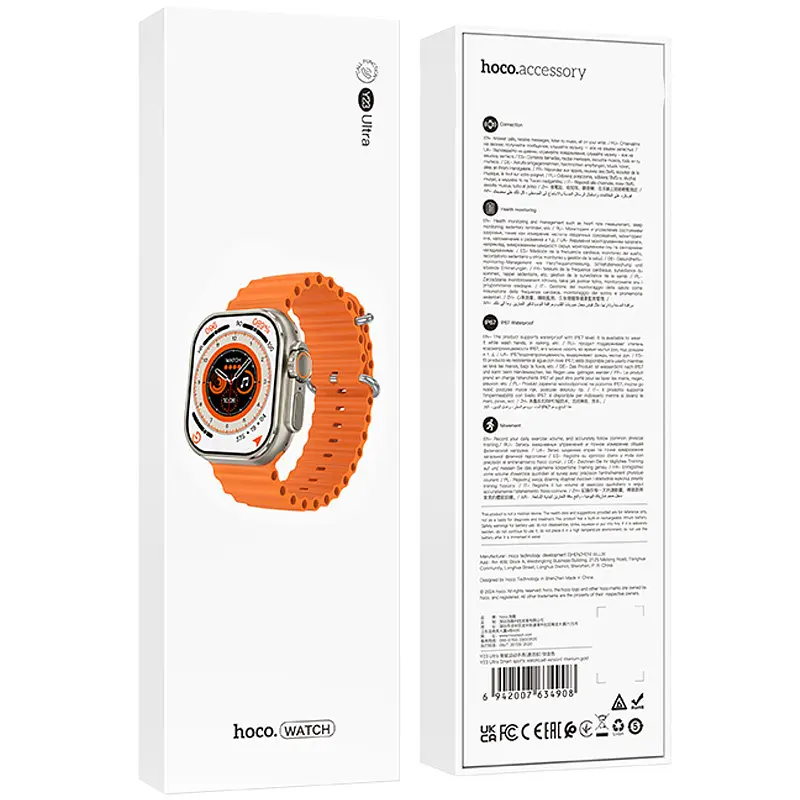 Смарт-часы Hoco Smart Watch Y23 Ultra Smart sports watch (call version) - фото 5