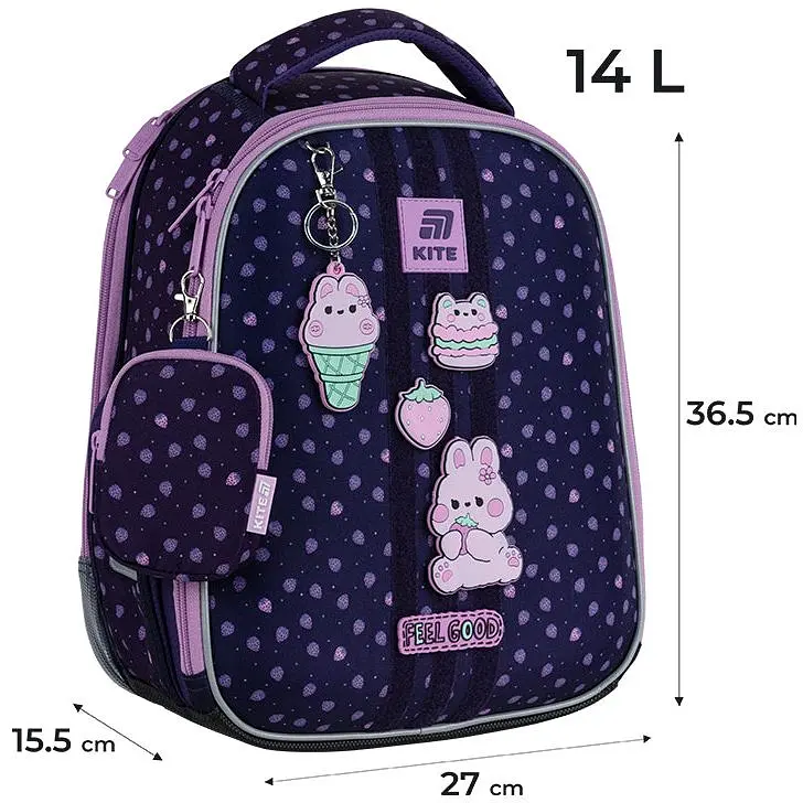 Рюкзак Kite Education каркасный 555 Feel Good (K25-555S-8) - фото 3