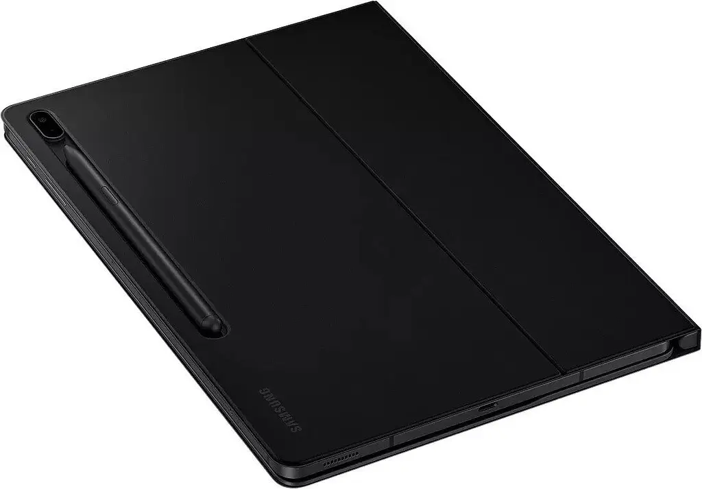 Чохол-клавіатура Samsung Book Cover Keyboard Slim для Galaxy Tab S7 FE 12.4 (T730/T733/T735/T736) / Tab S7+ 12.4 (T970/T795/T976) / Tab S8+ 12.4 (X800/X806) Black ENG/UKR OEM (EF-DT730BBRGRU) - фото 8