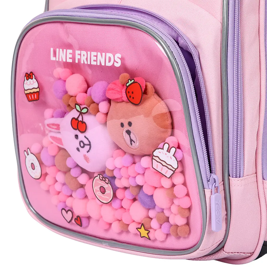 Рюкзак шкільний  ортопедичний шкільний напівкаркасний Yes Line Friends Dreamy S-91M - фото 8