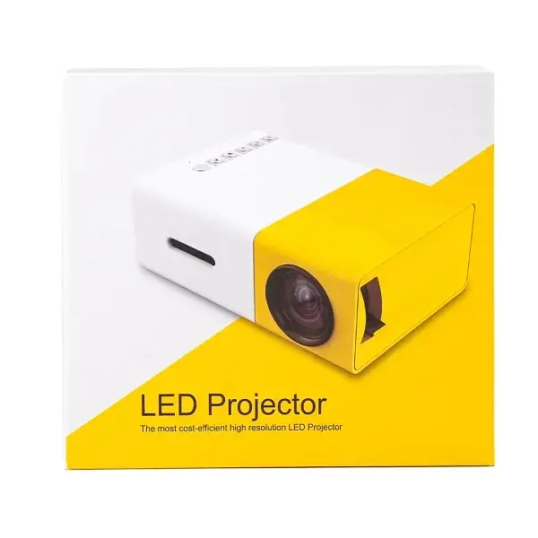 Портативний проектор Smart X HD Led для дому та офісу з динаміком (HP176094) - фото 2