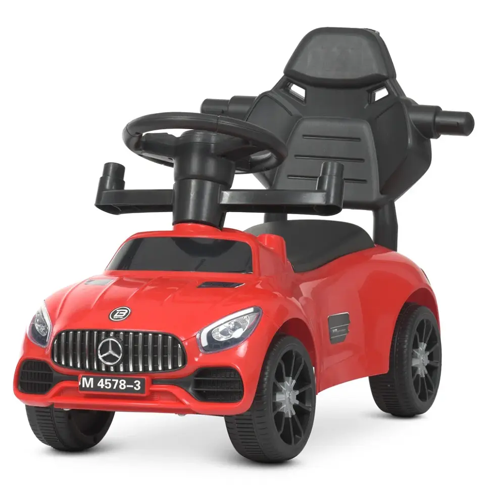 Каталка-толокар Bambi Racer M 4578-3 Червоний музичний - фото 5