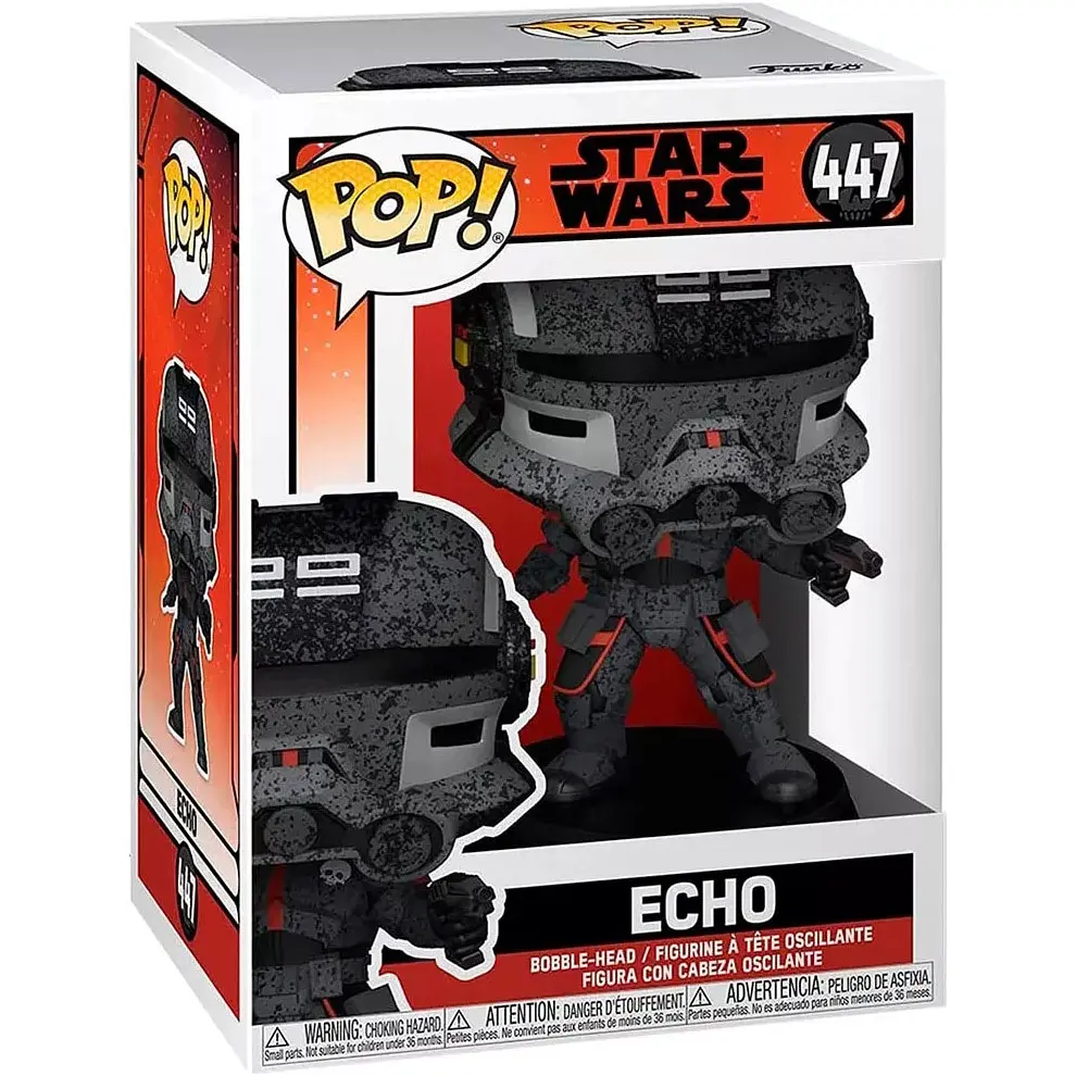 Фігурка Funko Pop! Bad Batch: Ехо 9.6 см [55504] [118086] - фото 3