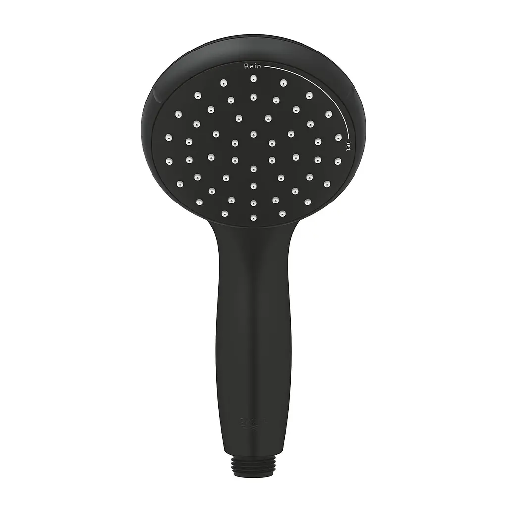 Набір змішувачів 3 в 1 для ванної кімнати Grohe QuickFix Start Black UA303301MQ, Чорний матовий - фото 9