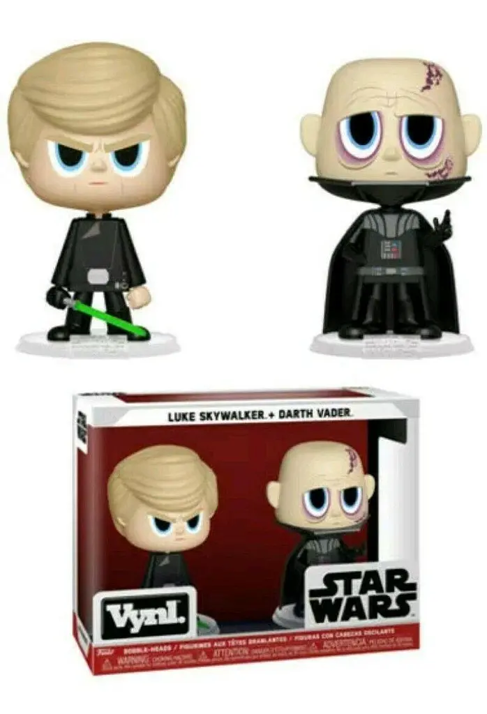 Набір фігурок Funko Vinyl Люк Скайуокер і Дарт Вейдер Зоряні війни Star Wars Darth Vader and Luke Skywalker - фото 2
