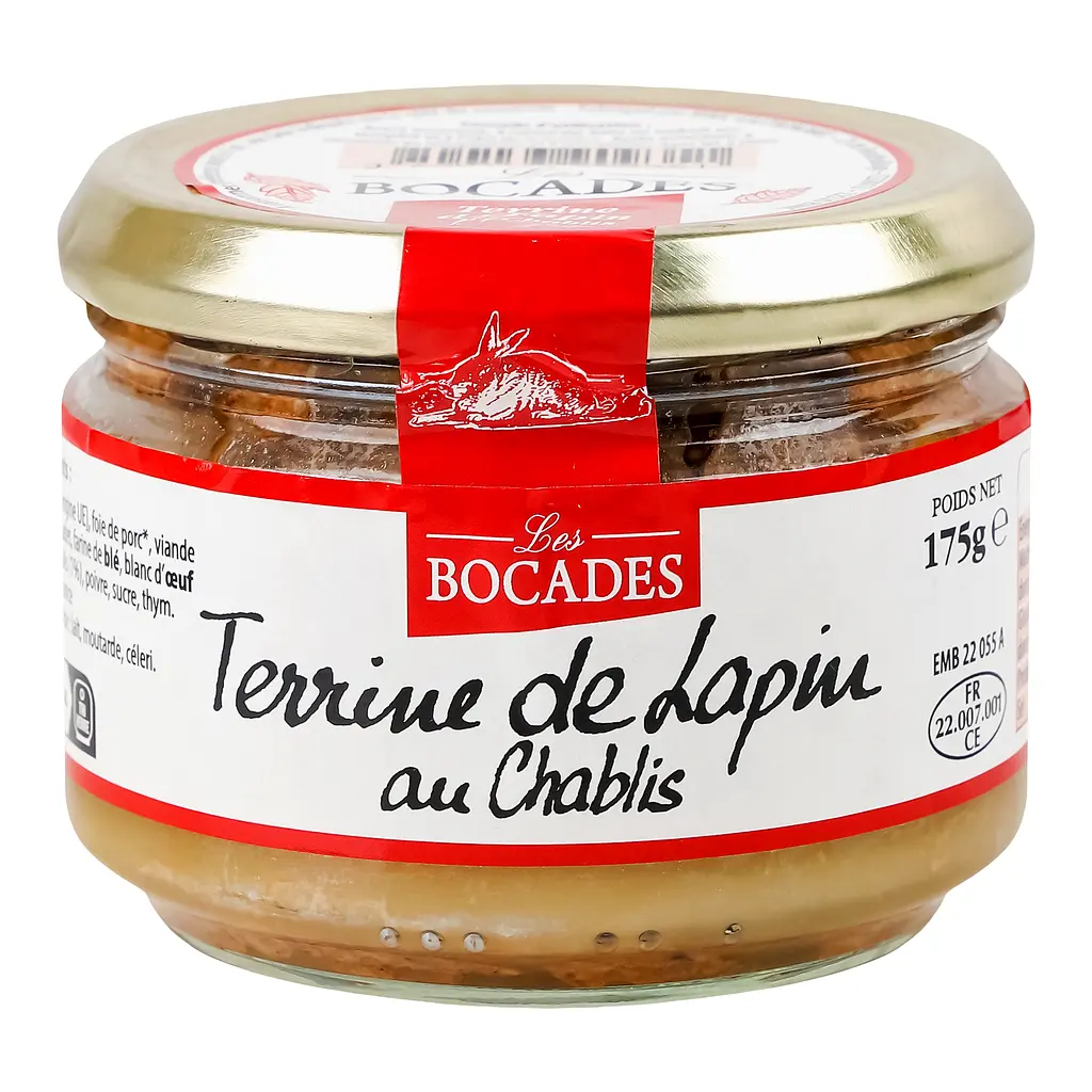 Террін Les Bocades із кролика з шаблі 175 г - фото 5