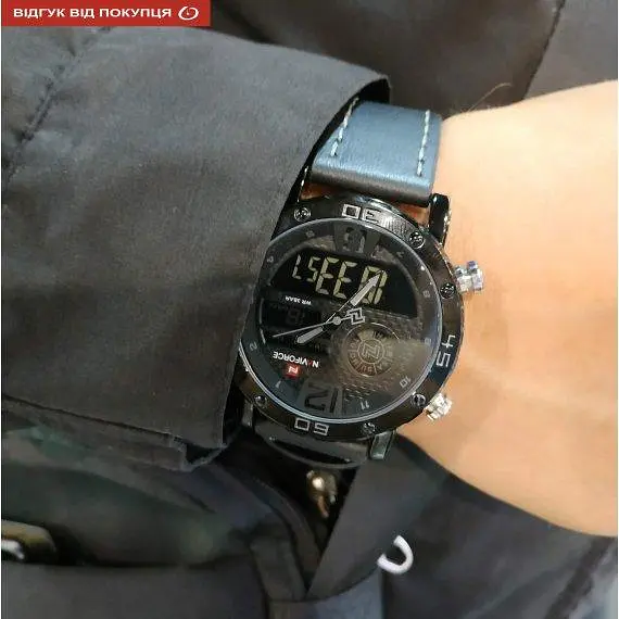Годинник чоловічий наручний Naviforce Next 9134 (Black) - фото 6