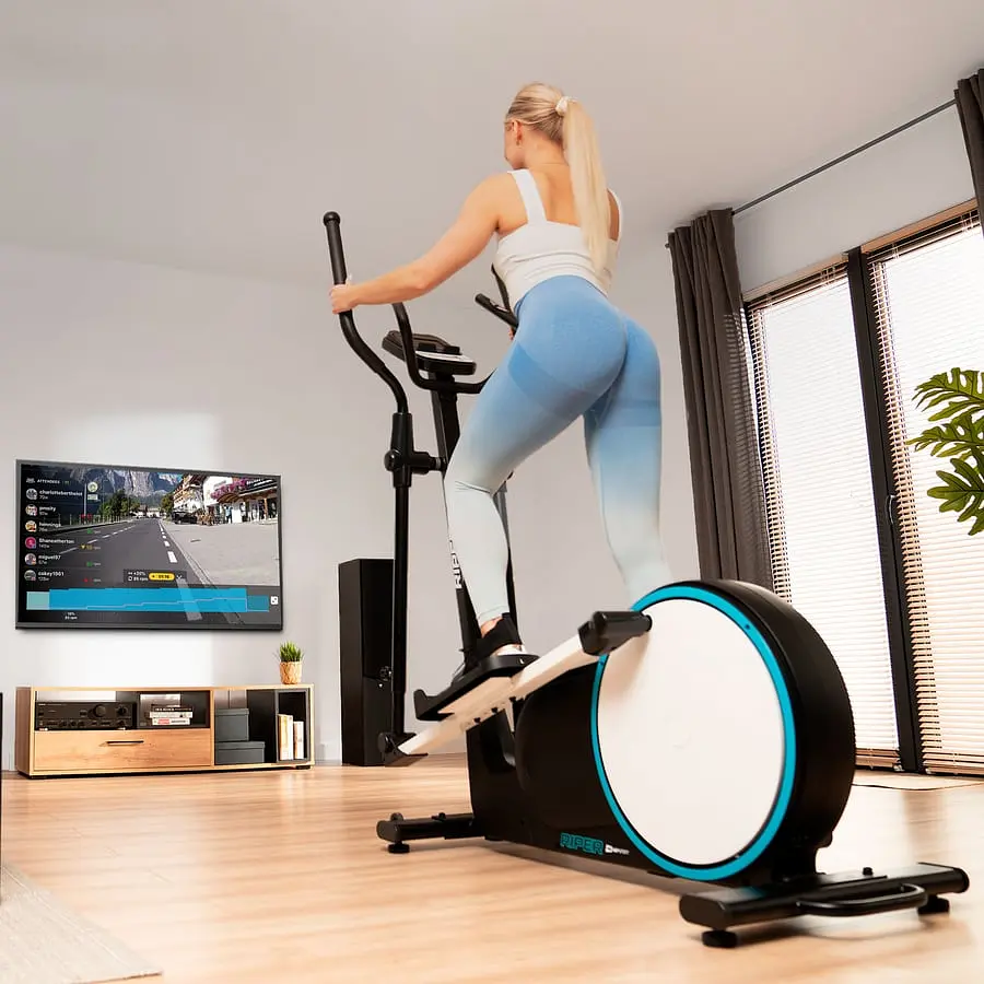 Орбітрек Hop-Sport HS-250C Riper чорно-синій - фото 3