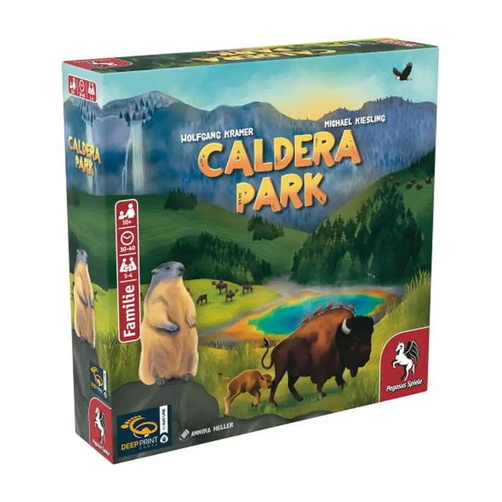 Настільна гра Pegasus Spiele Кальдера Парк (Caldera Park), англійська (PS009)