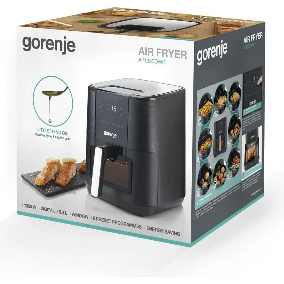 Мультипечь (аэрофритюрница) Gorenje AF1350DWB - фото 8