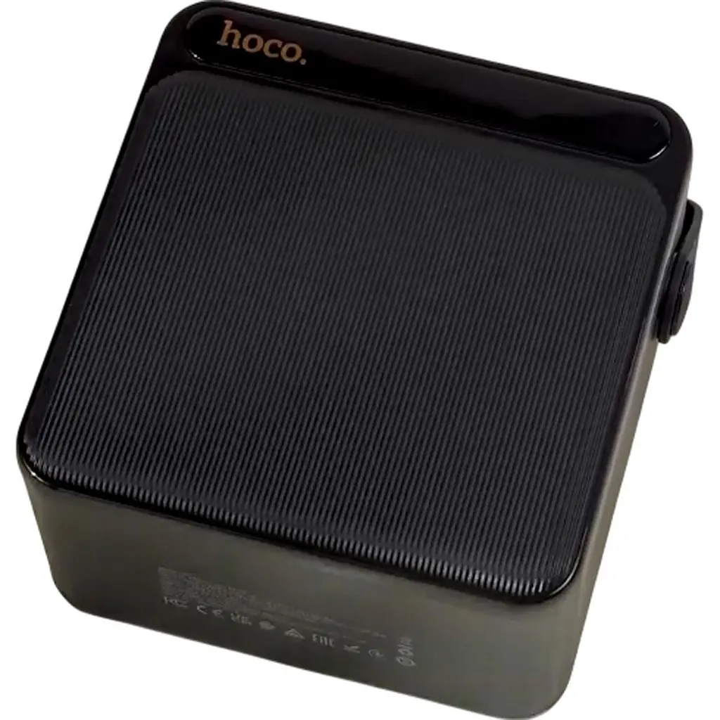 Зовнішній акумулятор Hoco DB101 Zeus 120000mAh 22.5W Black [168596] - фото 3
