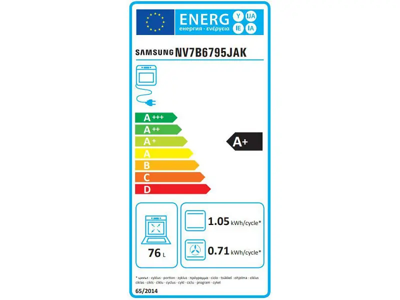 Духова шафа Samsung NV7B6795JAK - фото 12