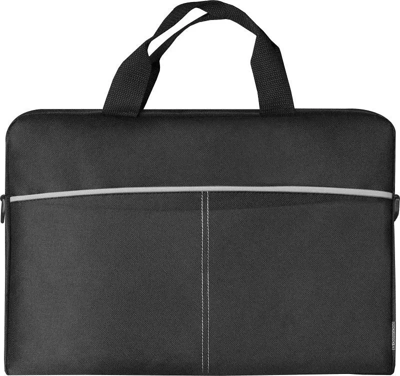 Сумка для ноутбука 15.6'' Defender Lite з кишенею, чорно-сіра - фото 5