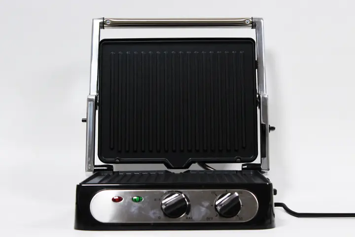 Прижимной электрический гриль Crownberg Cb-1042 2000W - фото 3