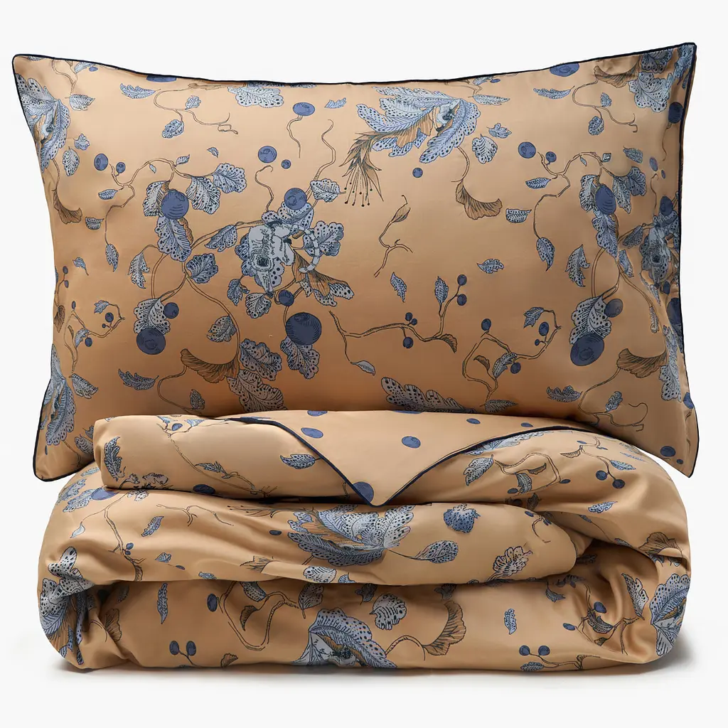 Підковдра MBM HOME Теплий ліс 200x220 см сатин пісочна (BL-DC-38 WARM SAND/PRINT) - фото 9