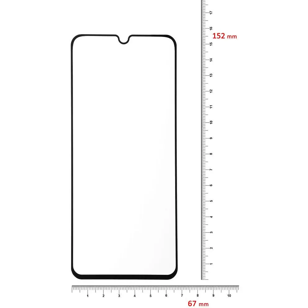 Защитное стекло BeCover для Huawei Y8p / P Smart S Black (705142) - фото 4
