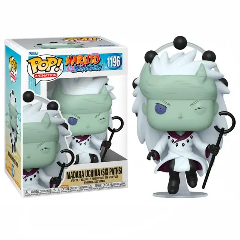 Фігурка Фанко Поп Наруто Мадара Учіха Funko Pop Naruto Madara Uchiha 10 см N MU 1196 - фото 2