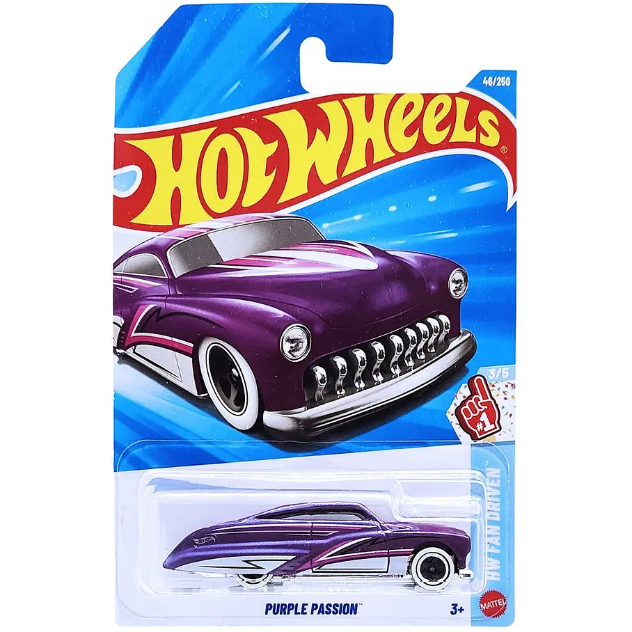Базова машинка Hot Wheels HW Fan Driven Purple Passion колір в асортименті (5785) JJK91