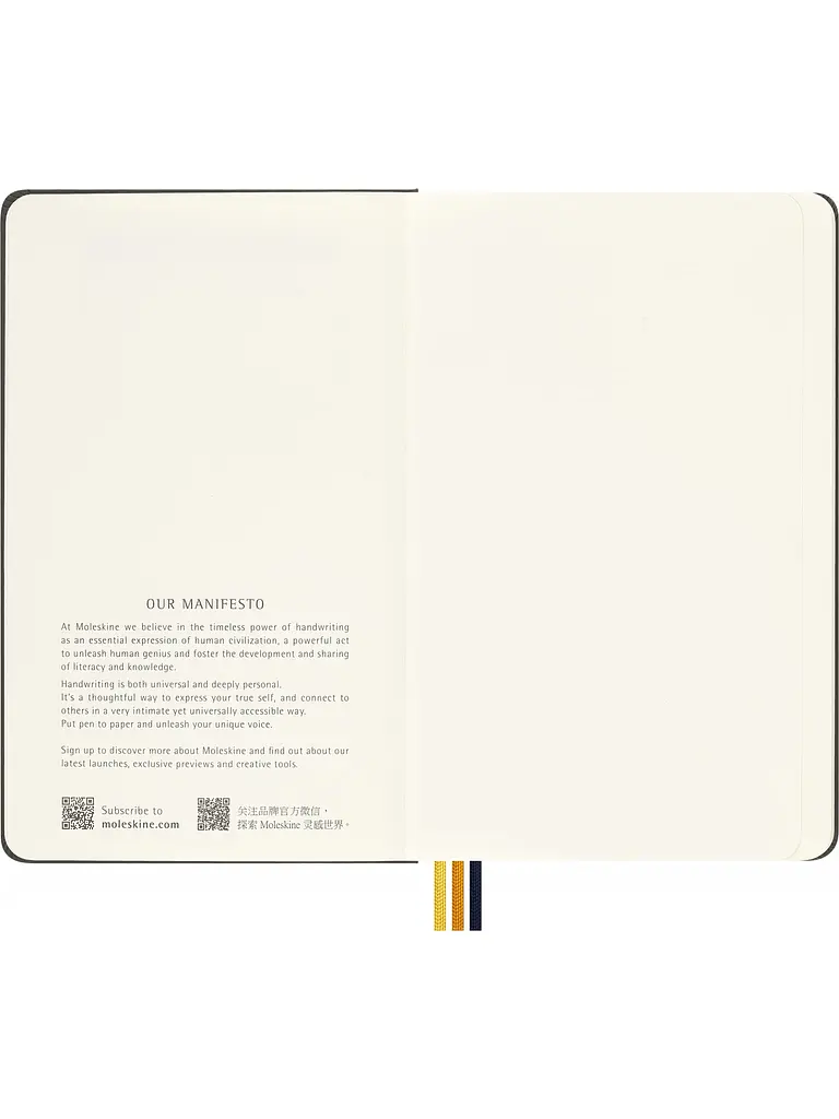 Записник Moleskine x K-Way середній, Нелінований Зелений Нейлон (SKQP062KWGREENWMR) - фото 3
