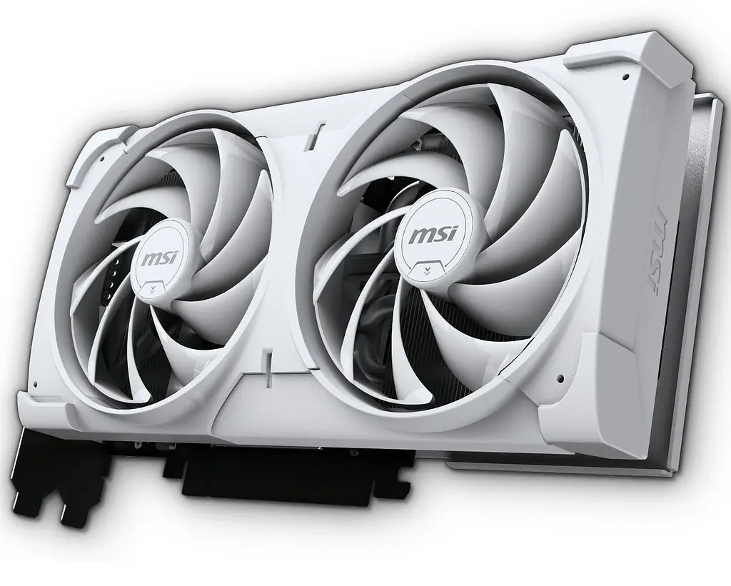 Видеокарта MSI RTX 5070 12G VENTUS 2X OC WHITE (RTX 5070 12G VENTUS 2X OC WHITE) (GDDR7, 192 bit, PCI-E v5.0) - фото 2