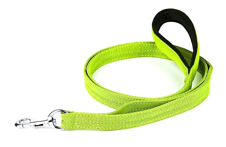 Повідець для собак Kareline Keeper Active посилений з 2 ручками, 2,5 м × 2,5 см, салатовий