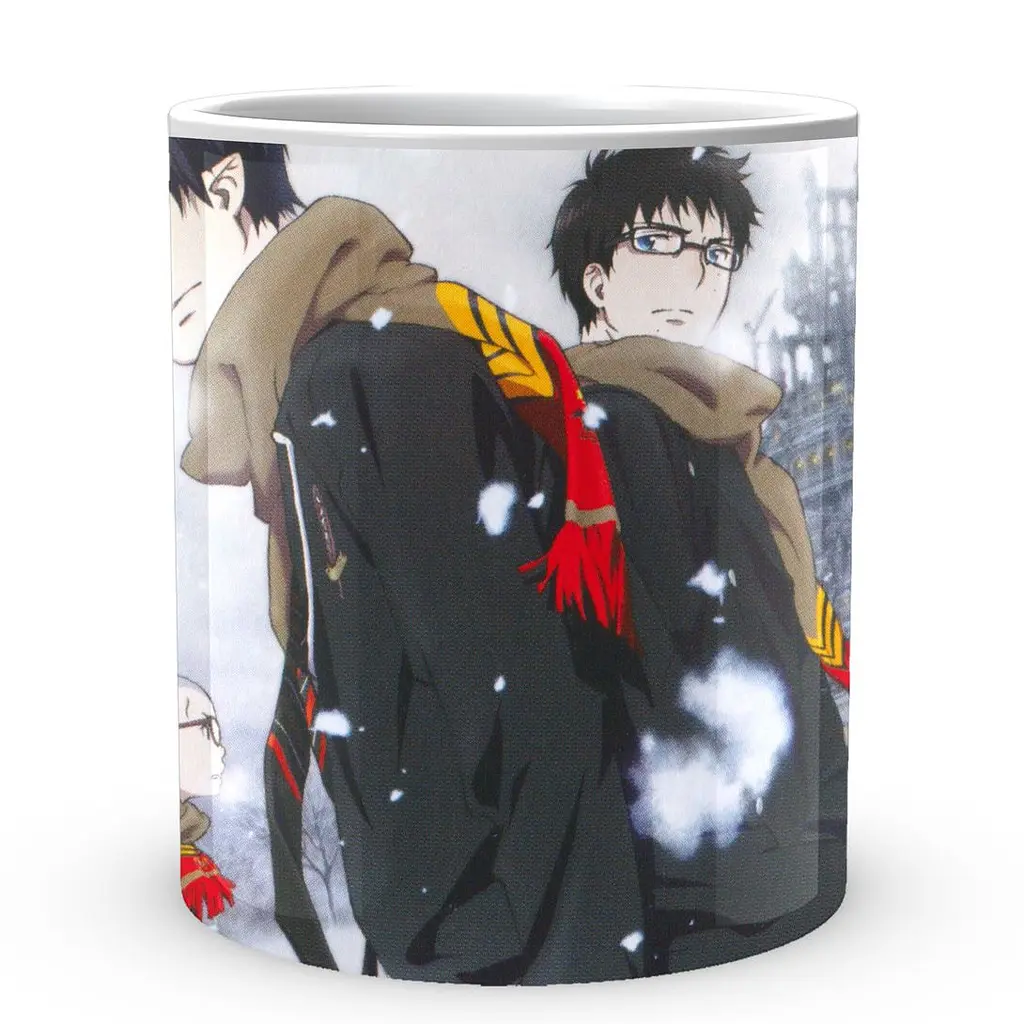 Кухоль GeekLand Blue Exorcist Синій Екзорцист BE 02.08 330 мл білий - фото 2