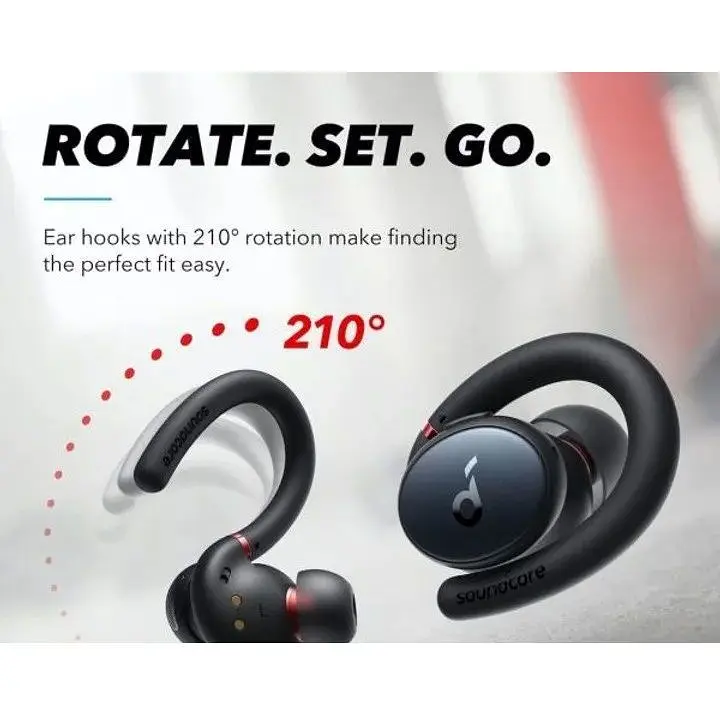 Наушники беспроводные Anker SoundCore Sport X10 TWS стерео гарнитура черная (A3961G11) - фото 9
