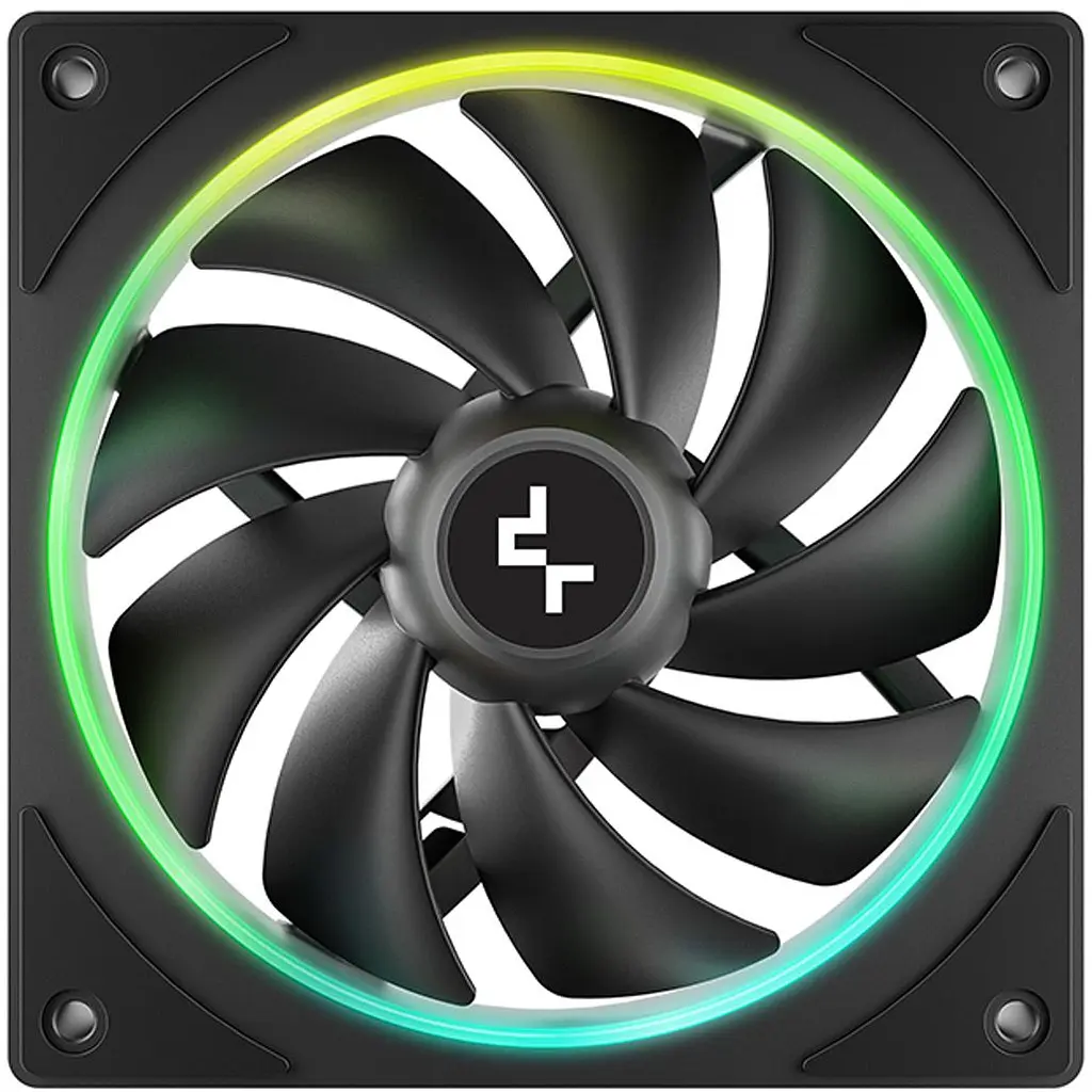 Комплект корпусних вентиляторів Deepcool FL12 SE 3 in 1 Black (R-FL12SE-BKAPN3-G) [168391] - фото 4