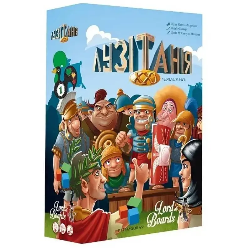 Настільна гра Lord of Boards Лузітанія XXI (LOB2212UA)