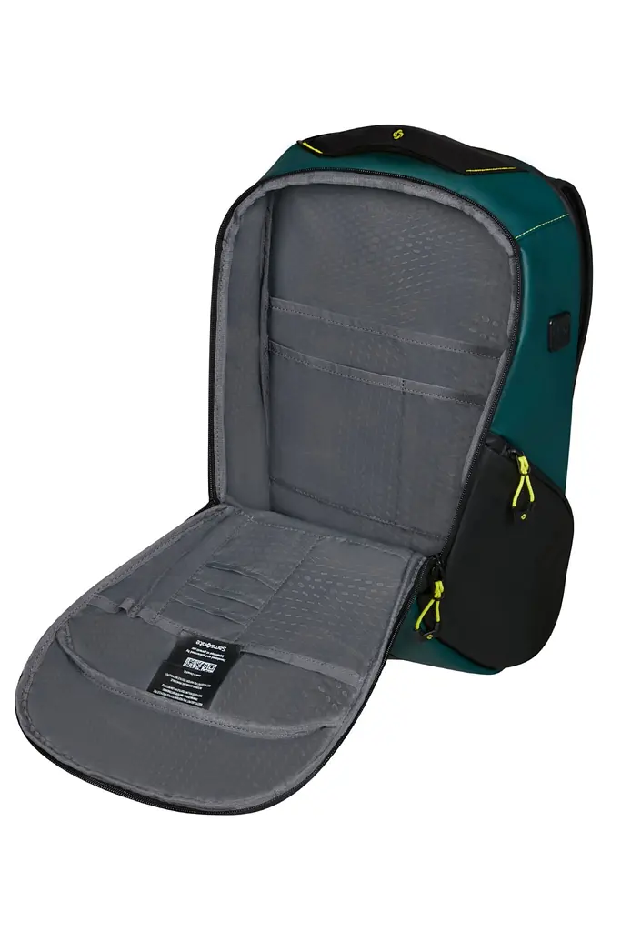 Рюкзак 15.6" Samsonite ECODIVER DARK TEAL/LIME 44x31x20 KH7*71004 - фото 2