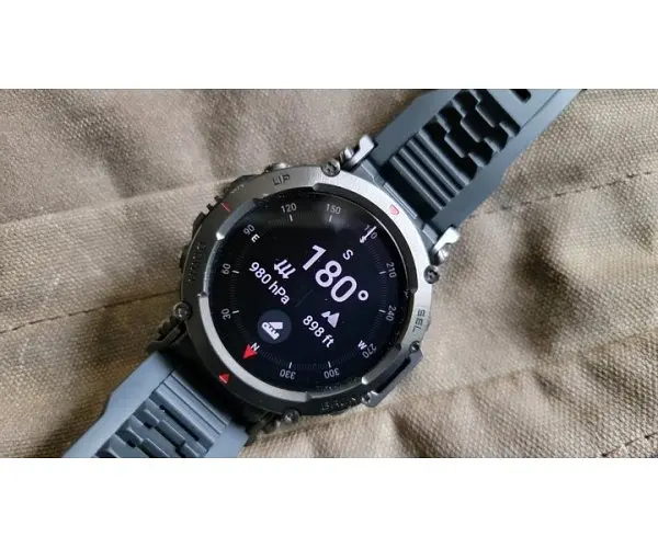 Годинник розумний Amazfit T-Rex Ultra Abyss Black W2142EU1N чорний - фото 7