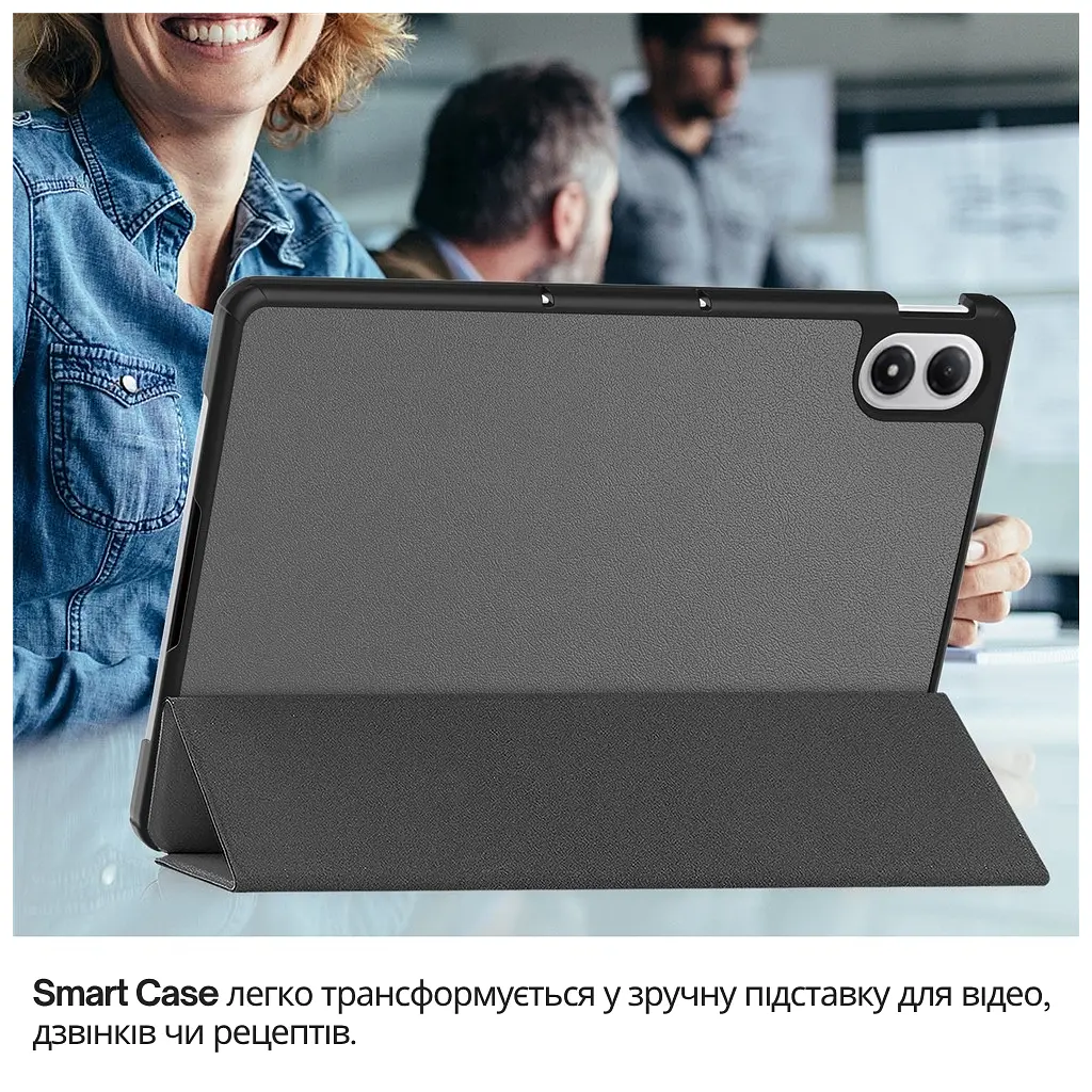 Чохол до планшета BeCover Smart Case Xiaomi Redmi Pad 2 Pro 12.1" Gray (714630) - фото 7