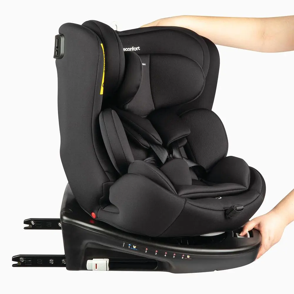 Автокрісло Bebe Confort EvolveFix i-Size Black Mist, чорне (8106460210) - фото 4