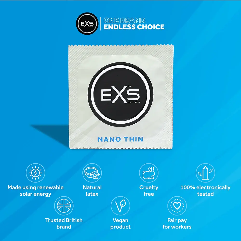 Презервативи EXS Nano Thin 48 шт 81240008093 104684 - фото 3